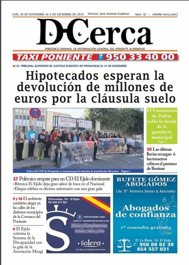 D-Cerca ya adelantó la lluvia de millones que le podían caer a los hipotecados antes del Gordo de Navidad