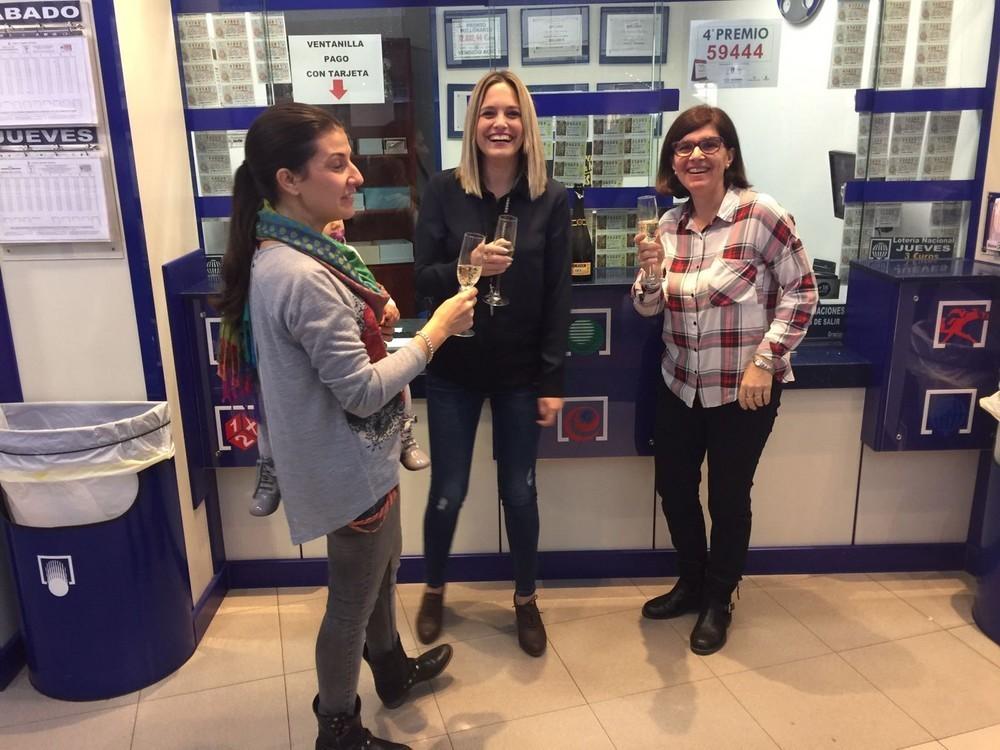 Un cuarto premio de la lotería de Navidad cae en El Ejido