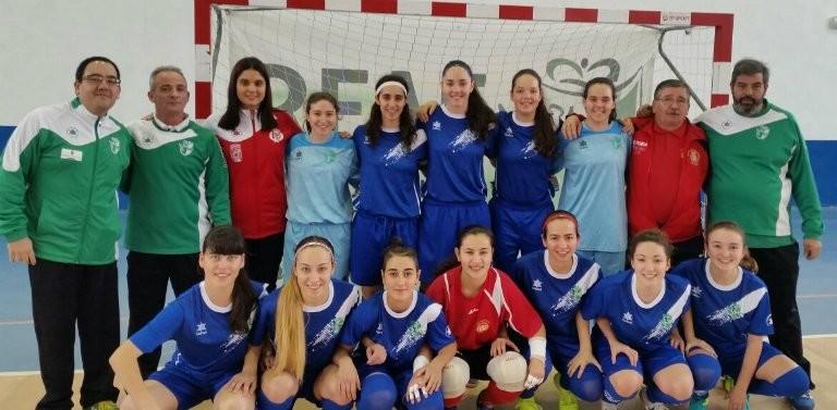 Almería, subcampeona de la Copa de Andalucía de Fútbol Sala Femenino sub-17