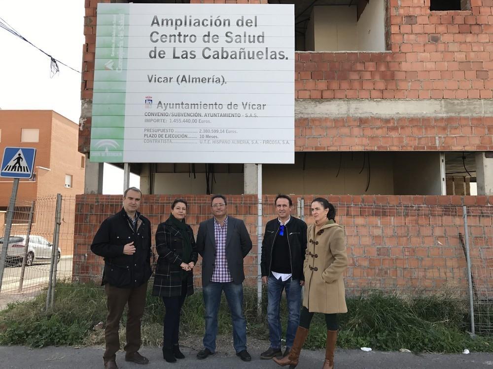 El PP denuncia la paralización desde hace tres años de la construcción del nuevo Centro de Salud de Las Cabañuelas de Vícar