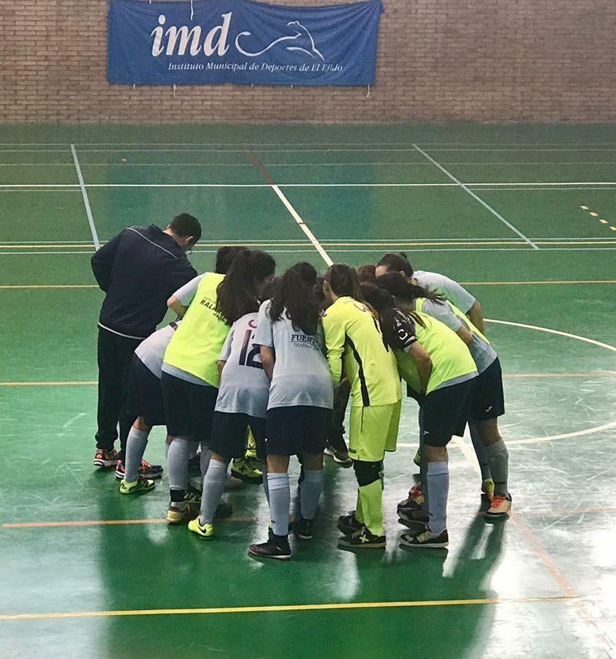 El CD El Ejido FS femenino culmina una nueva victoria gracias a una gran primera parte