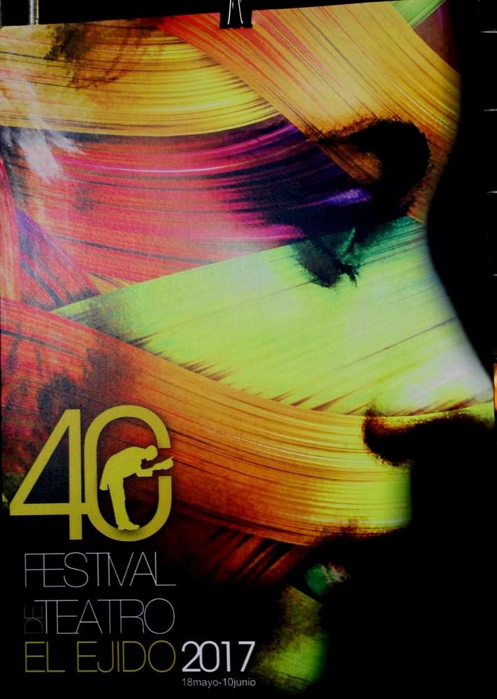 Un diseño del madrileño Alberto Bueno gana el Concurso del Cartel Anunciador del 40 Aniversario del Festival de Teatro de El Ejido