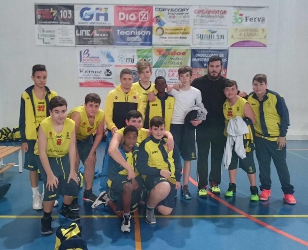 Tercera victoria en liga para el infantil masculino Mamen & Tú C.B. La Mojonera