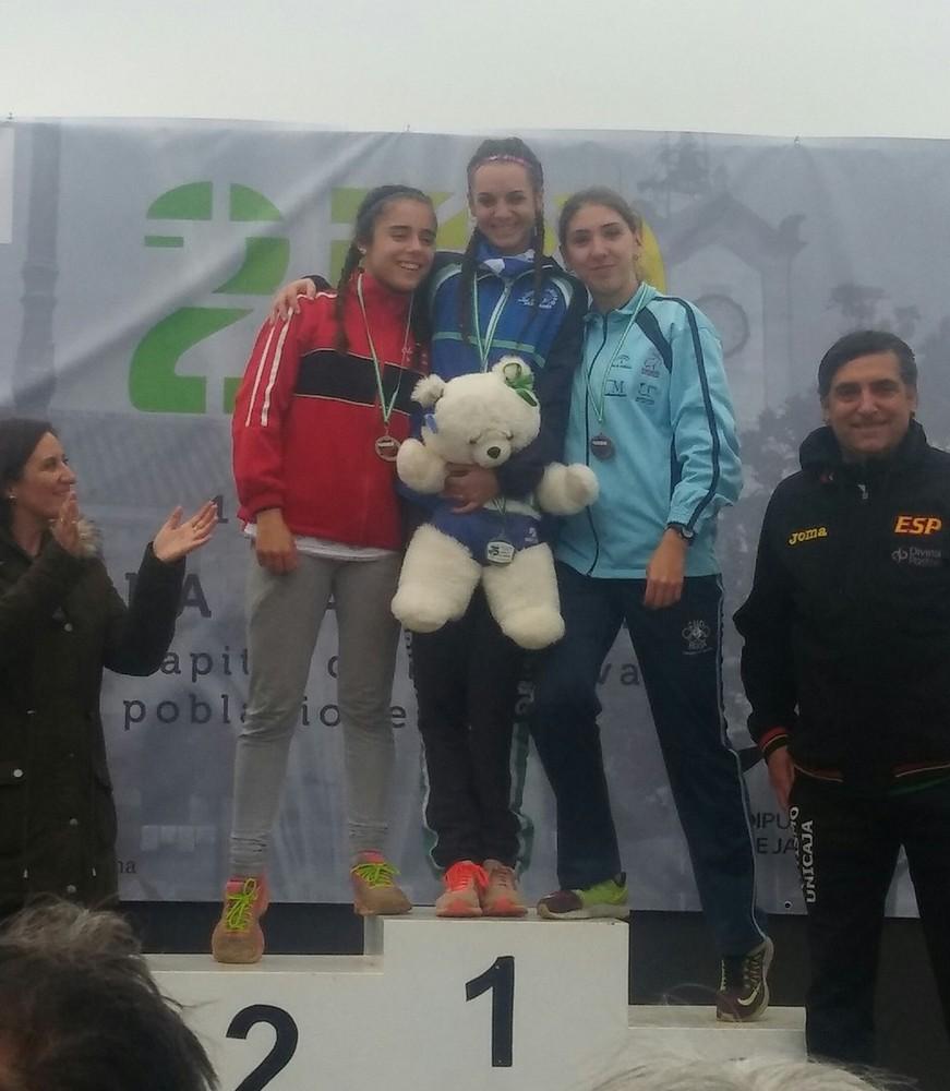 Raquel y Alba Moreno suben al pódium en el Campeonato de Andalucía de Campo a Través