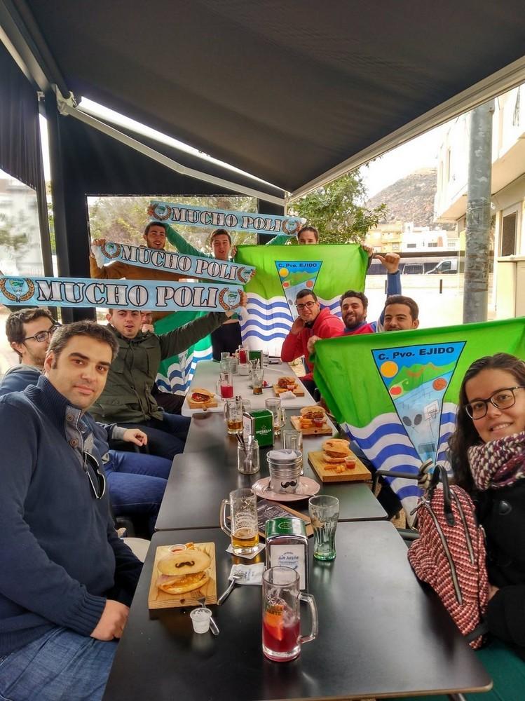 Nuestro Poli organiza un viaje de un fin de semana a Huelva para animar al CD El Ejido