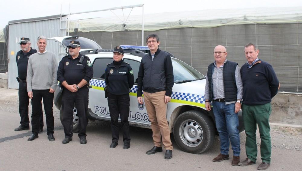 Policía Local de Adra incorpora un nuevo vehículo para aumentar la vigilancia en el campo