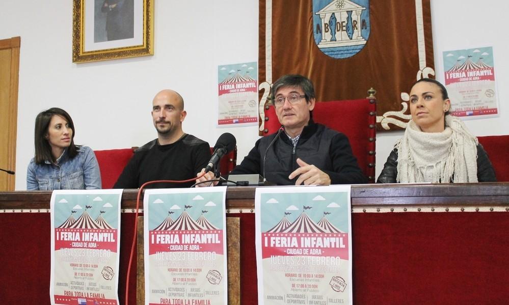 Adra celebrará su I Feria Infantil el próximo 23 de febrero en el Pabellón Municipal de Deportes