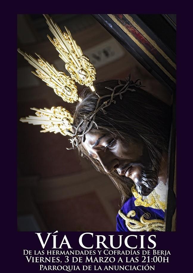 El Nazareno presidirá el Vía Crucis de las Cofradías de Berja