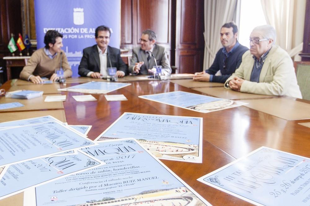 Diputación acoge la ‘alternativa’ de las III Jornadas de Tauromaquia ‘Ciudad de Berja’