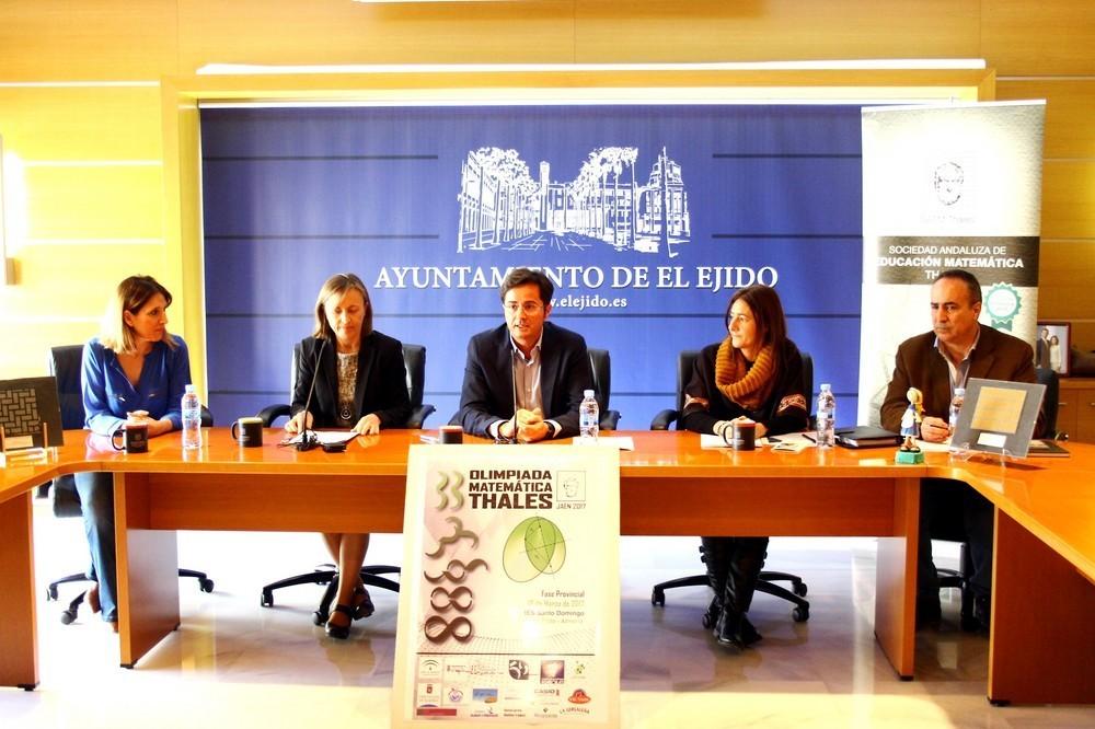 El Ejido se convierte este mes en la capital de las Matemáticas escolares al acoger la XXXIII edición de las Olimpiada Thales