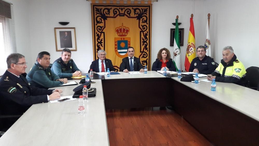 El subdelegado del Gobierno asiste a la Junta Local de Seguridad en La Mojonera
