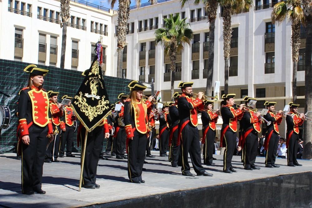 La Plaza Mayor de El Ejido acoge este fin de semana el V Certamen de Bandas de Semana Santa
