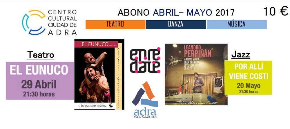 Cultura lanza un abono para disfrutar de ‘El Eunuco’ y ‘Por allí viene Costi’ por sólo 10 euros