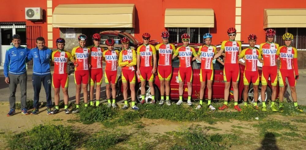 Raúl Craviotto y Marcos Dionisio logran el cuarto puesto en el Trofeo Federación Andaluza de Ciclismo de Huelva
