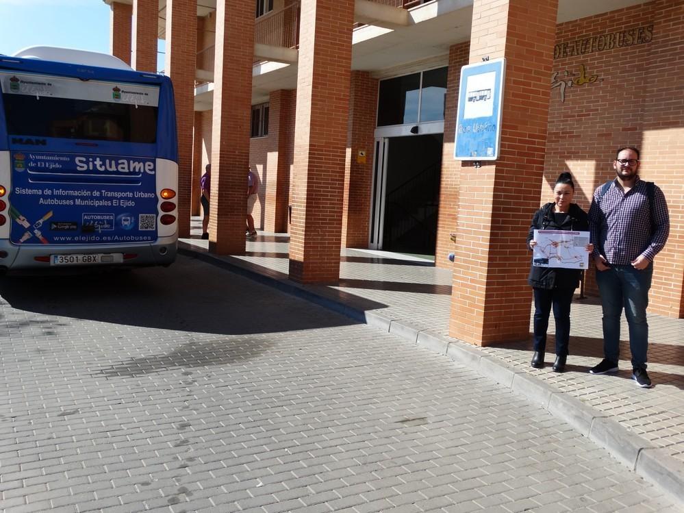 IU El Ejido presenta una batería de propuestas para mejorar el transporte urbano municipal