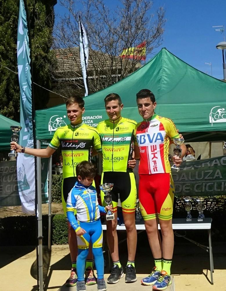 El Club Ciclista Ciudad de El Ejido logra dos podios en el Trofeo Federación Andaluza de Ciclismo de Granada