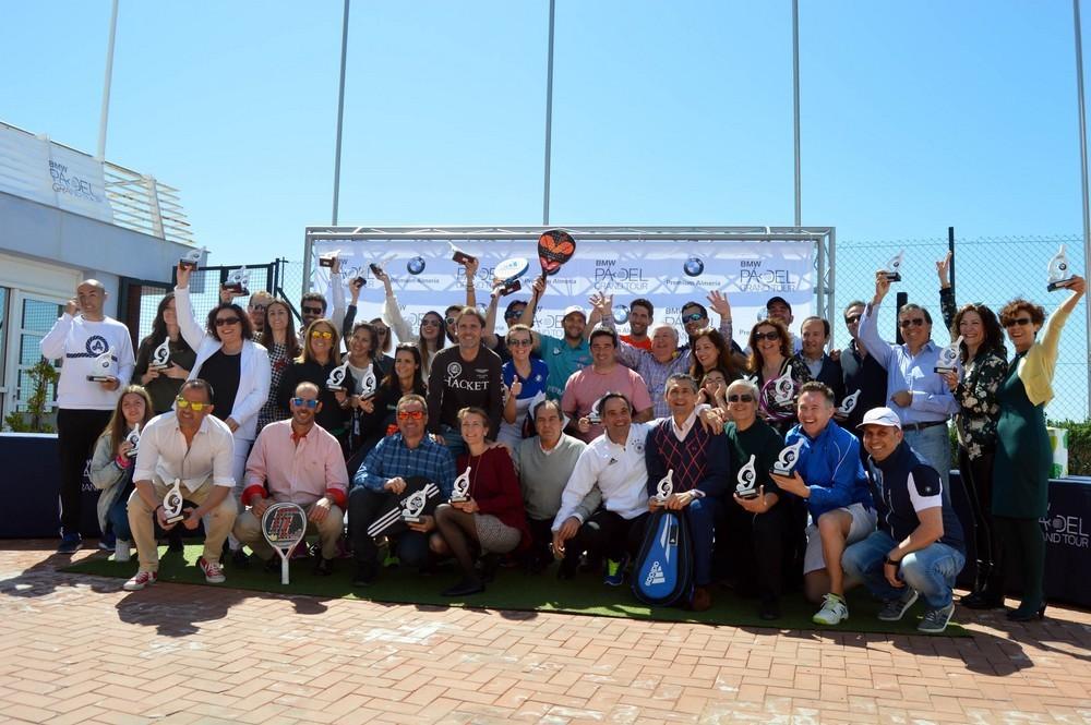 Sebastián Fernández, Julián Ibarra, Manoli Sánchez y Diana Herrera ganan el BMW Pádel Tour de Almería