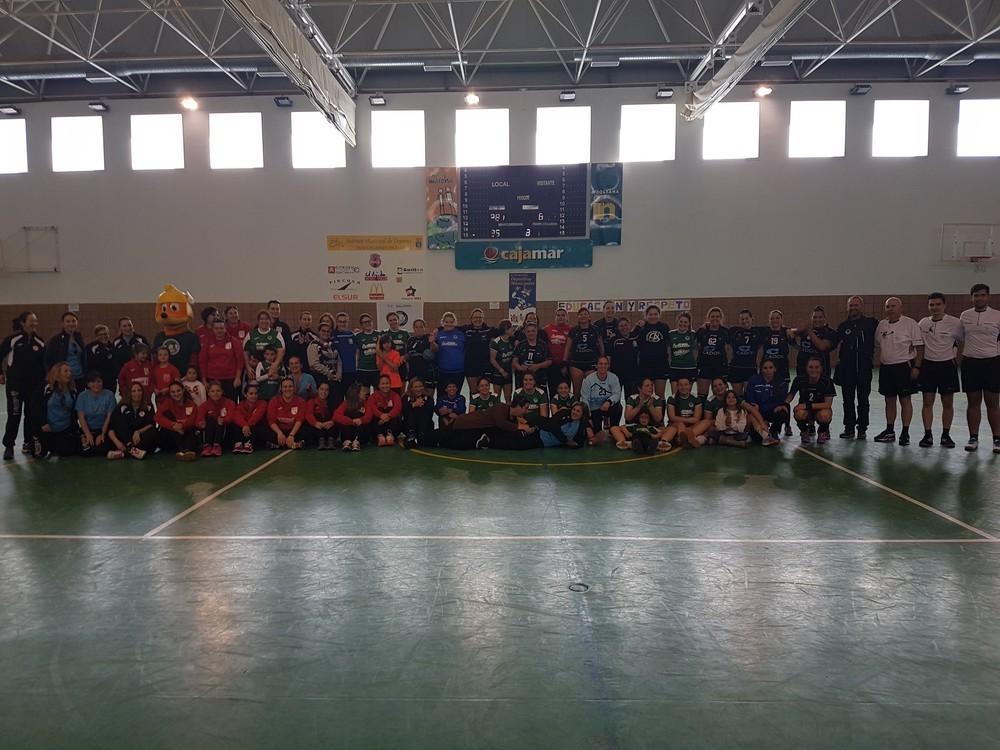 BM Murgi logró la segunda plaza en el I Torneo de Balonmano Femenino Ciudad de El Ejido