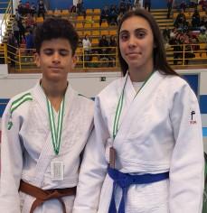 Ángela Martín e Isaac Sbai, del Judo Forum, bronce y plata en el Campeonato de Andalucía de judo