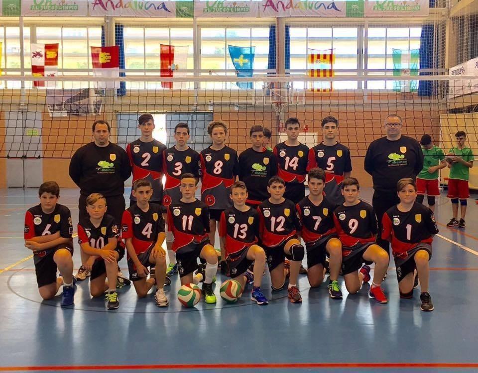 Club Voleibol Berja, campeón de Andalucía en categoría infantil