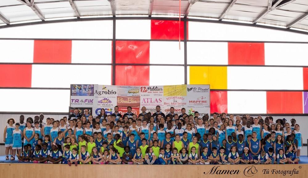 Club Baloncesto La Mojonera presenta el domingo a sus equipos de la temporada 2016-2017