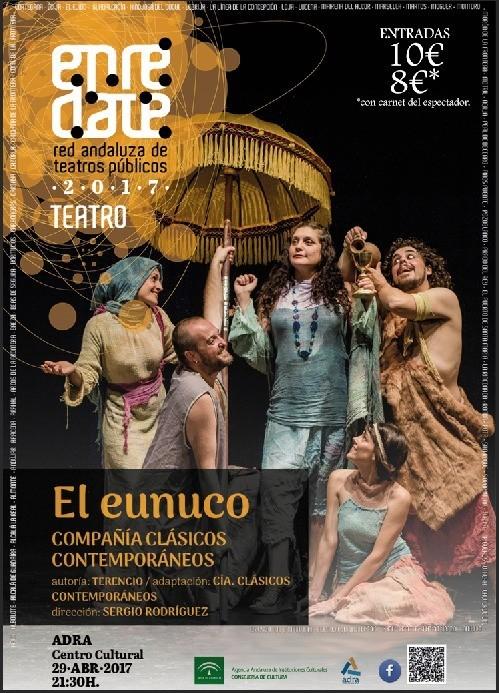 La comedia teatral ‘El Eunuco’ llega este sábado al Centro Cultural de Adra