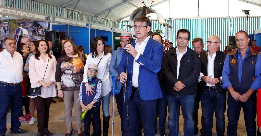 Manuel Cortés destaca la “gran afluencia de caballistas y visitantes” en el Encuentro Caballista