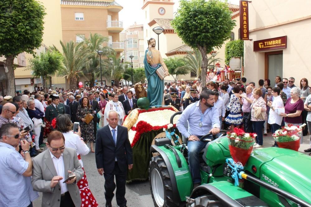 Los ejidenses vuelven a mostrar su devoción a San Marcos llenando calles y plazas en el día grande de su festividad