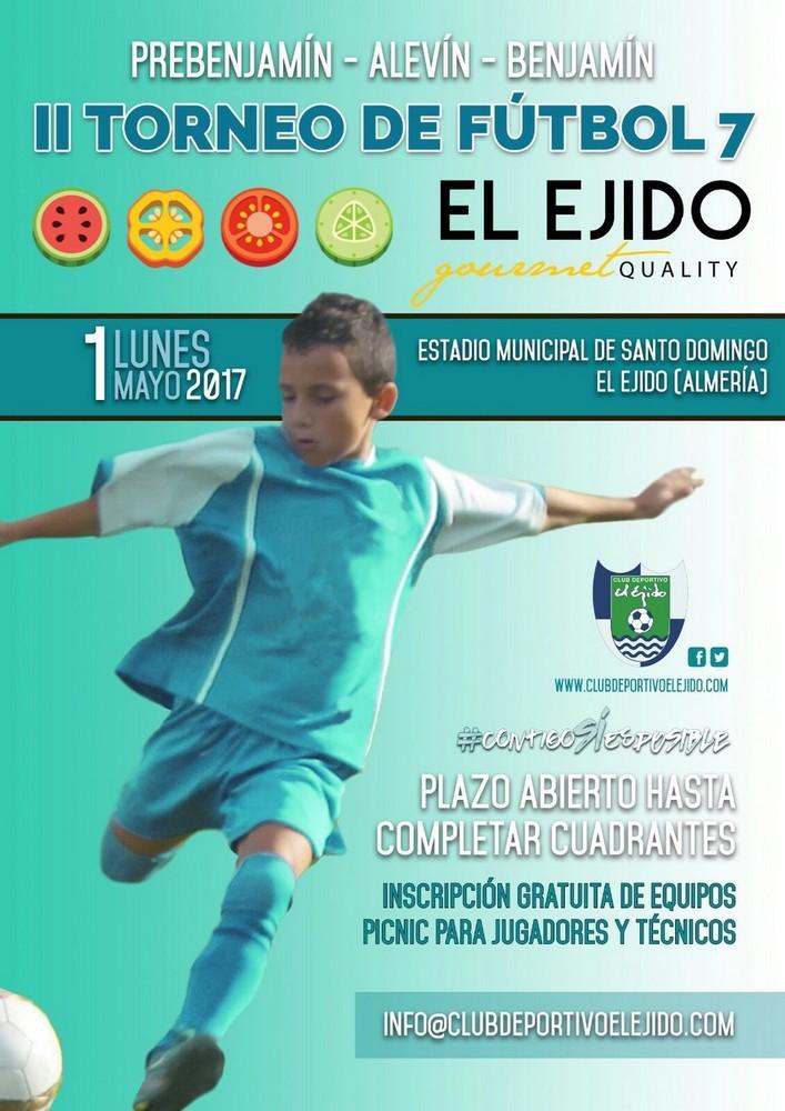 El II Torneo de Fútbol 7 El Ejido Gourmet Quality cita al futuro del fútbol andaluz