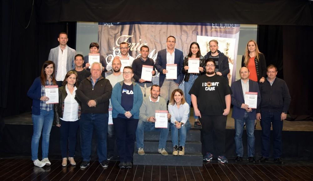 El Ayuntamiento de El Ejido entrega los premios a los ganadores del Concurso de Carrozas de San marcos 2017
