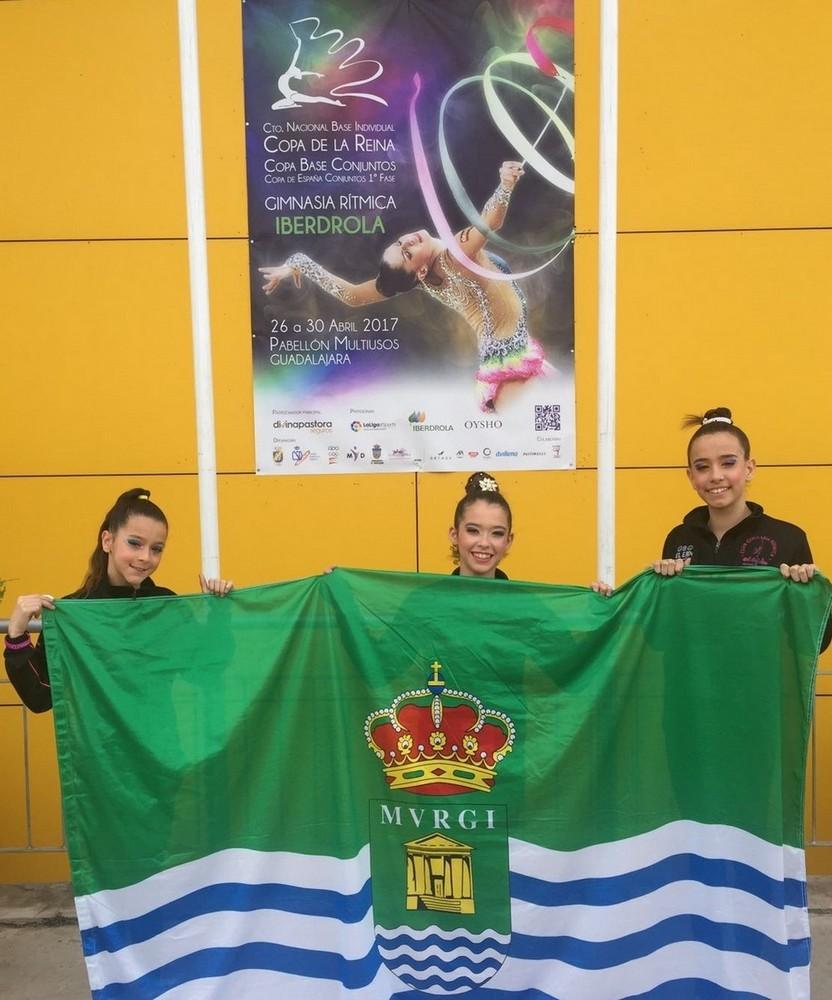 Rítmica El Ejido logra excelentes resultados en el Nacional Base Individual