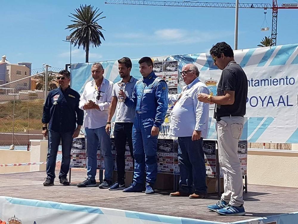 El piloto ejidense Fernando Fernández, segundo de la clase 9 en el Andaluz de Montaña