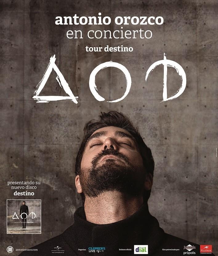 Antonio Orozco ofrecerá un concierto en la Feria de Berja