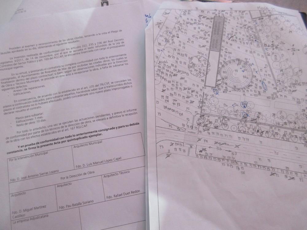 El PP de Roquetas recepciona la obra de Los Bajos con más de 2.700 deficiencias