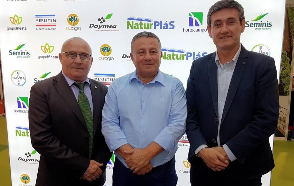 Manuel Cortés apunta en Infoagro Exhibition  la “pujanza del sector agrícola abderitano”