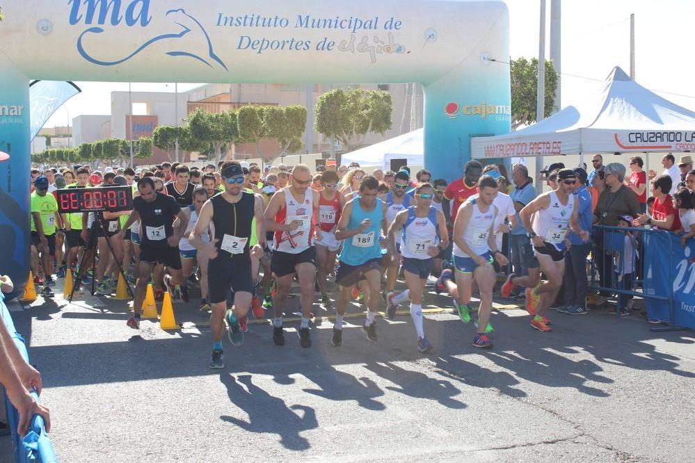 Más de 200 corredores inician en Las Norias el Circuito de Carreras Populares de El Ejido