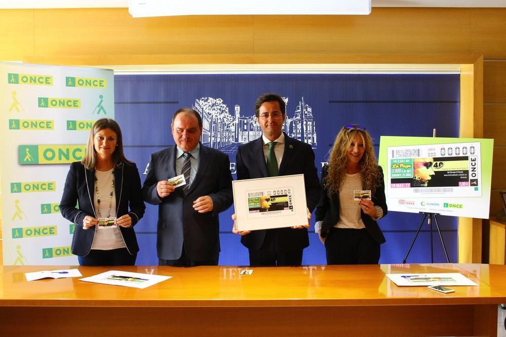 La ONCE dedica el Cupón del 18 de mayo al 40ª Aniversario del Festival de Teatro de El Ejido