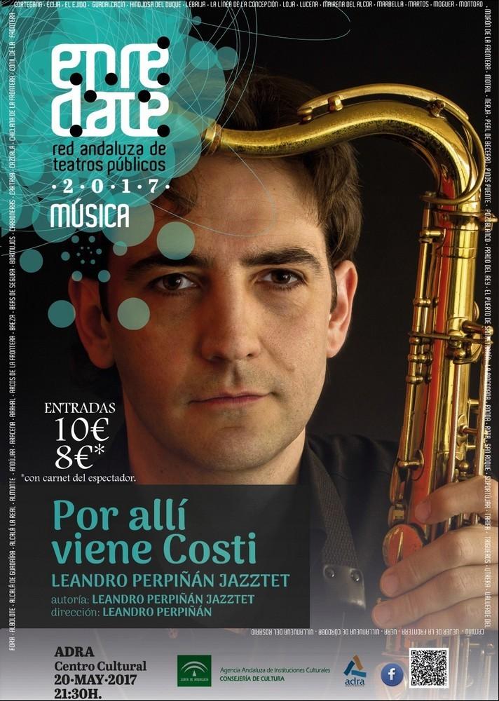 Leandro Perpiñán llega el sábado al Centro Cultural de Adra para presentar ‘Por allí viene Costi’