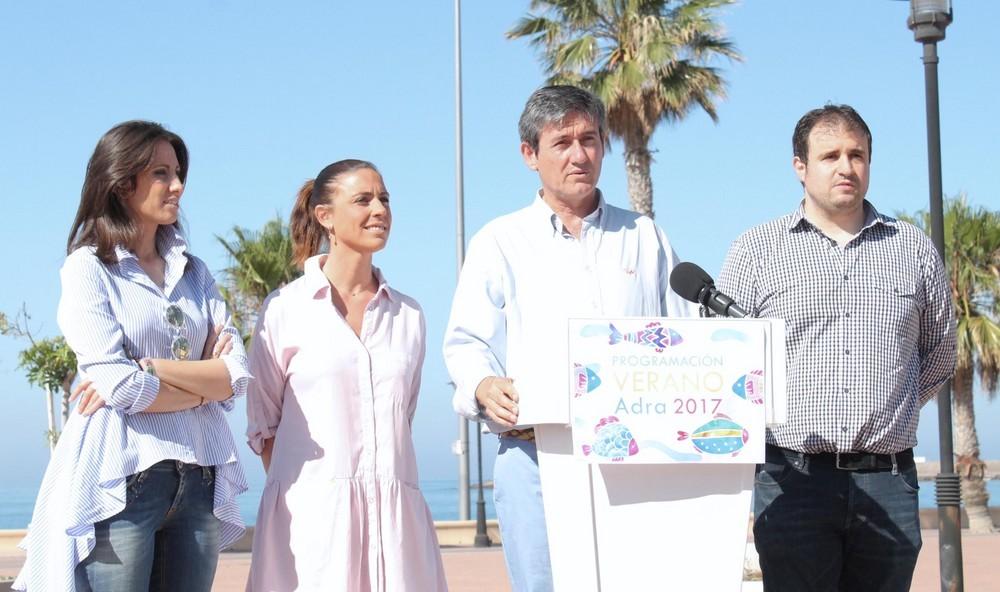 Adra ofrece 200 propuestas en una programación de verano “atractiva” con “importantes novedades”