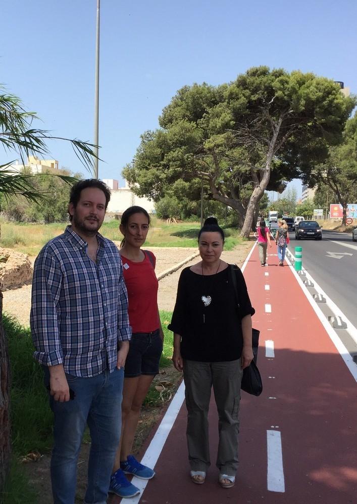 IU El Ejido considera urgente la construcción del último tramo del bulevar en el paraje El Treinta