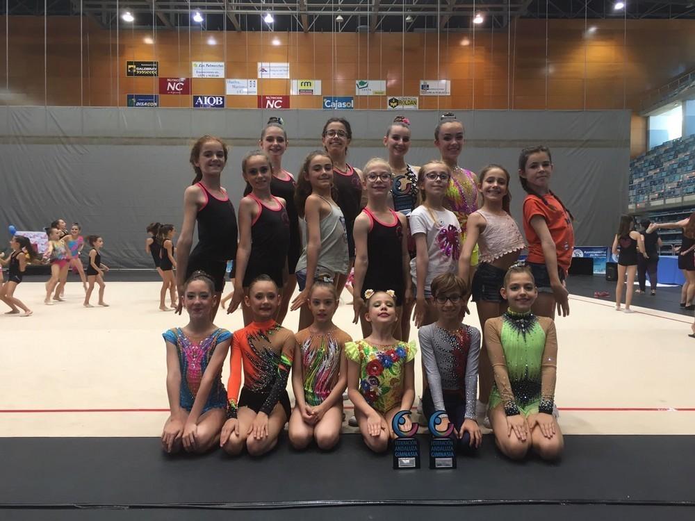 El Club Gimnasia Rítmica El Ejido consigue 7 nuevos títulos andaluces