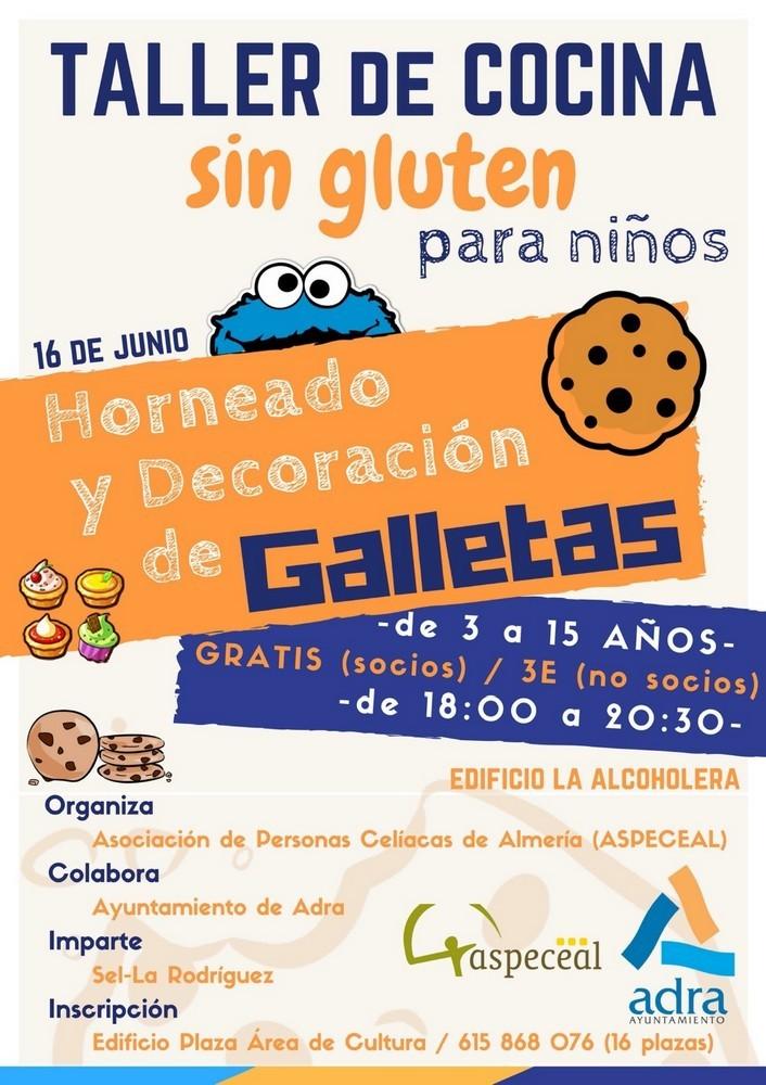 El Ayuntamiento y ASPECEAL promueven un taller de repostería sin gluten para los más pequeños