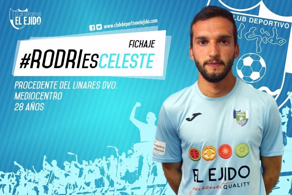 Rodri, primer fichaje del nuevo proyecto del CD El Ejido