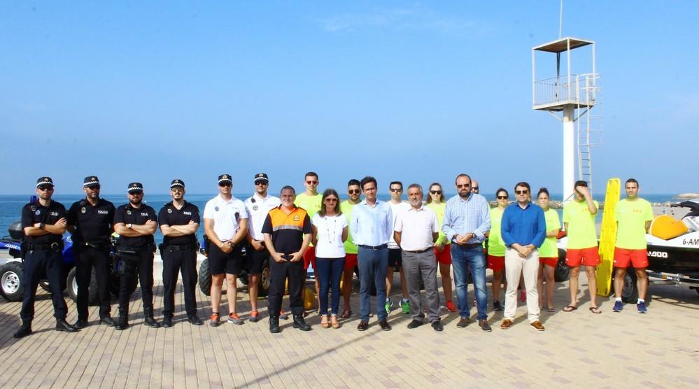 El Ejido pone en marcha su Plan de Playas 2017 con mejoras en materia de accesibilidad y el refuerzo de la seguridad