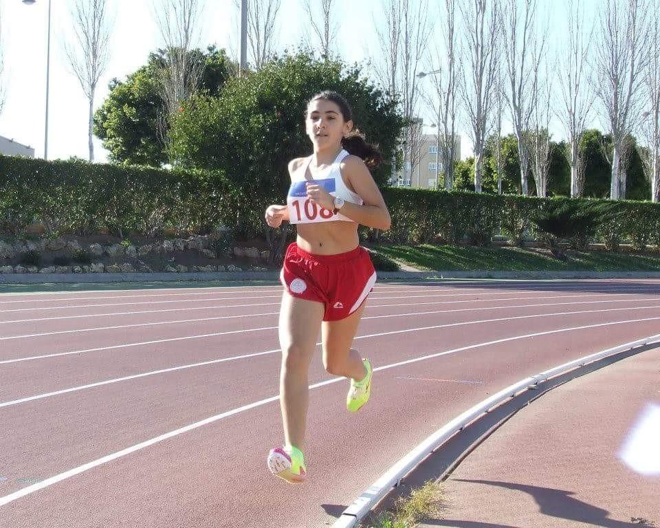 Alba Moreno, campeona de España cadete de 1.500m obstáculos