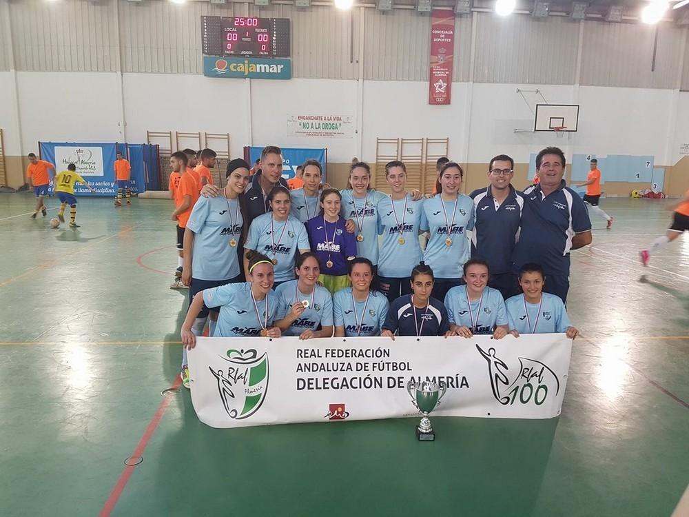 El equipo femenino del CD El Ejido FS se proclama campeón de Copa