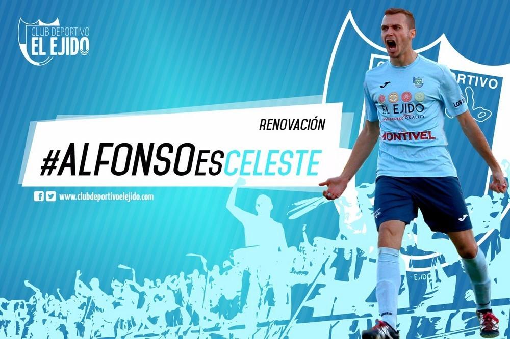 Alfonso será celeste dos temporadas más