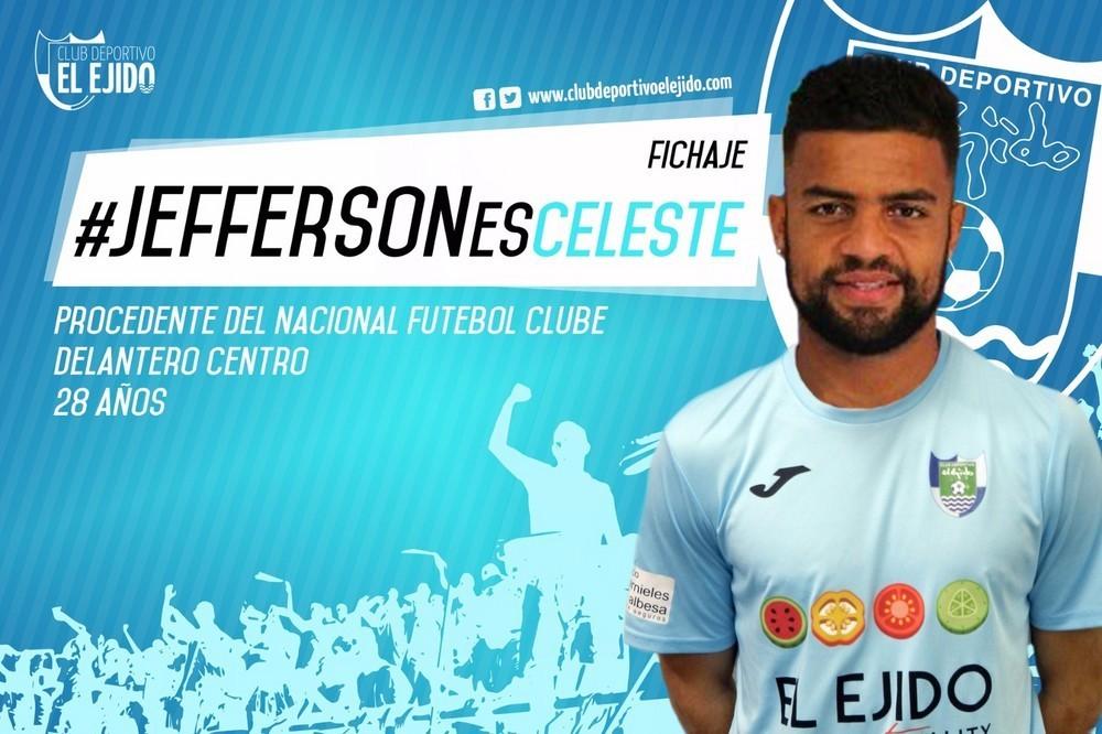 El brasileño Jefferson refuerza la delantera celeste
