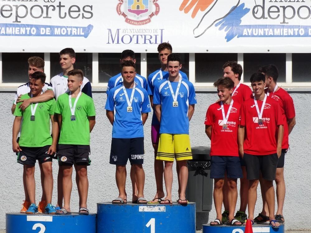 H2O El Ejido se cuelga un oro y dos bronces en el I Festival andaluz de relevos