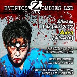 Una invasión zombie tomará las calles de Adra este sábado